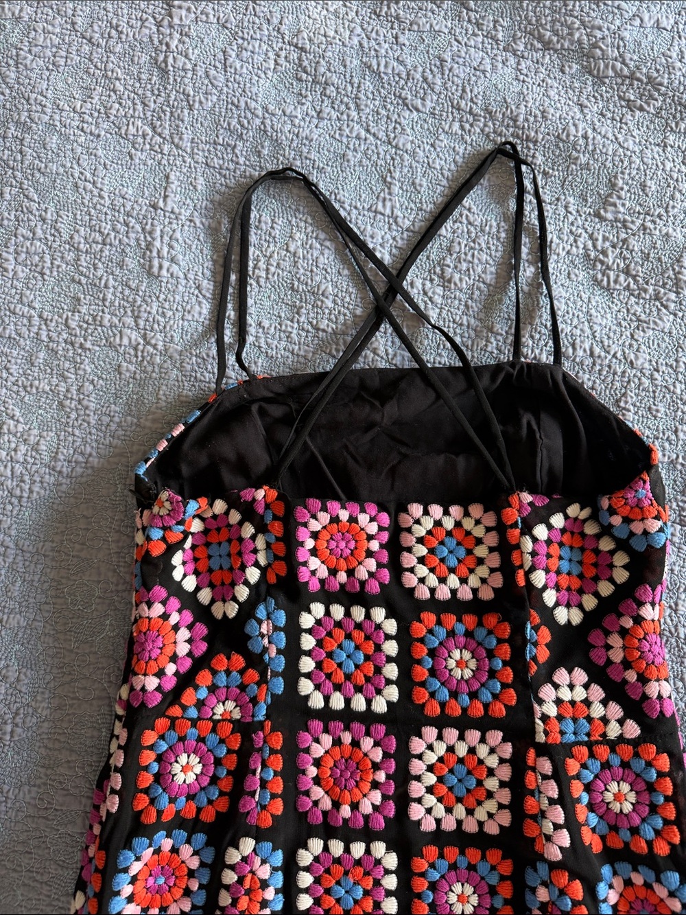 Anthropologie — Women’s Multicolor Crochet-Pattern Maxi Skirt - Picture 5 of 5